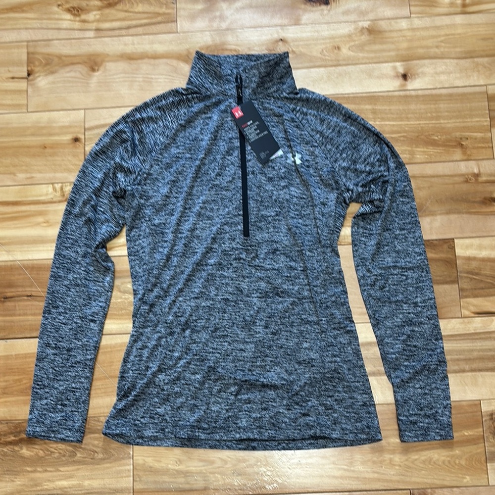 Under Armour Gray Quarter-Zip Pullover